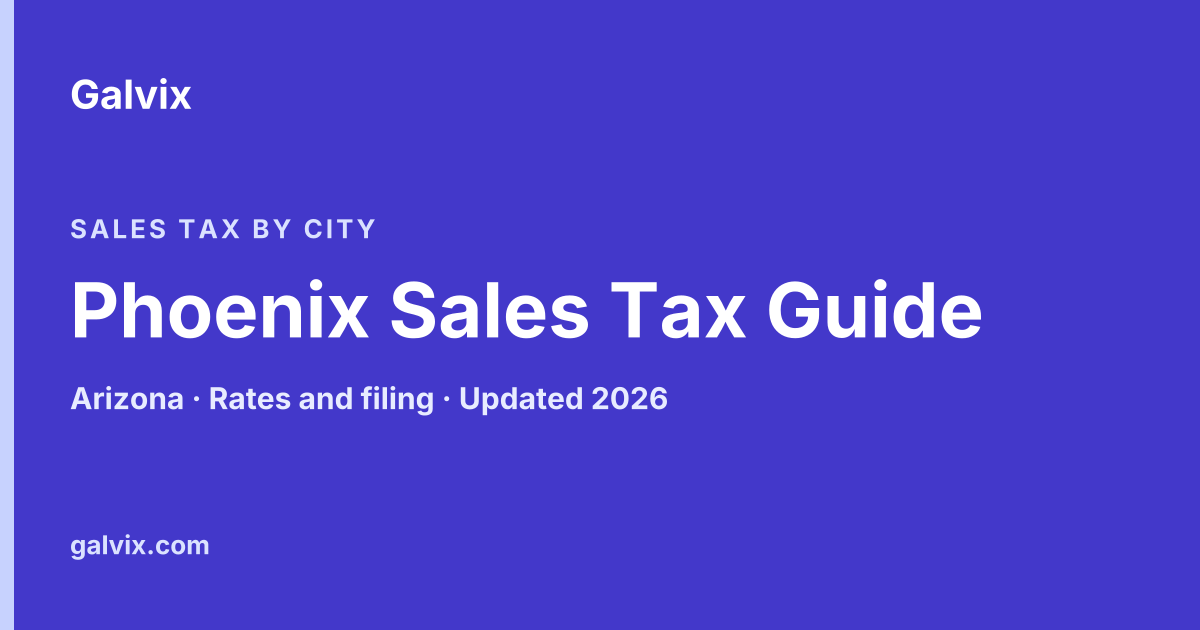 Phoenix Sales Tax
