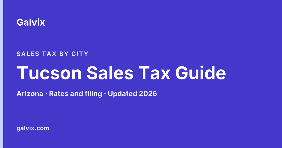 Tucson Sales Tax