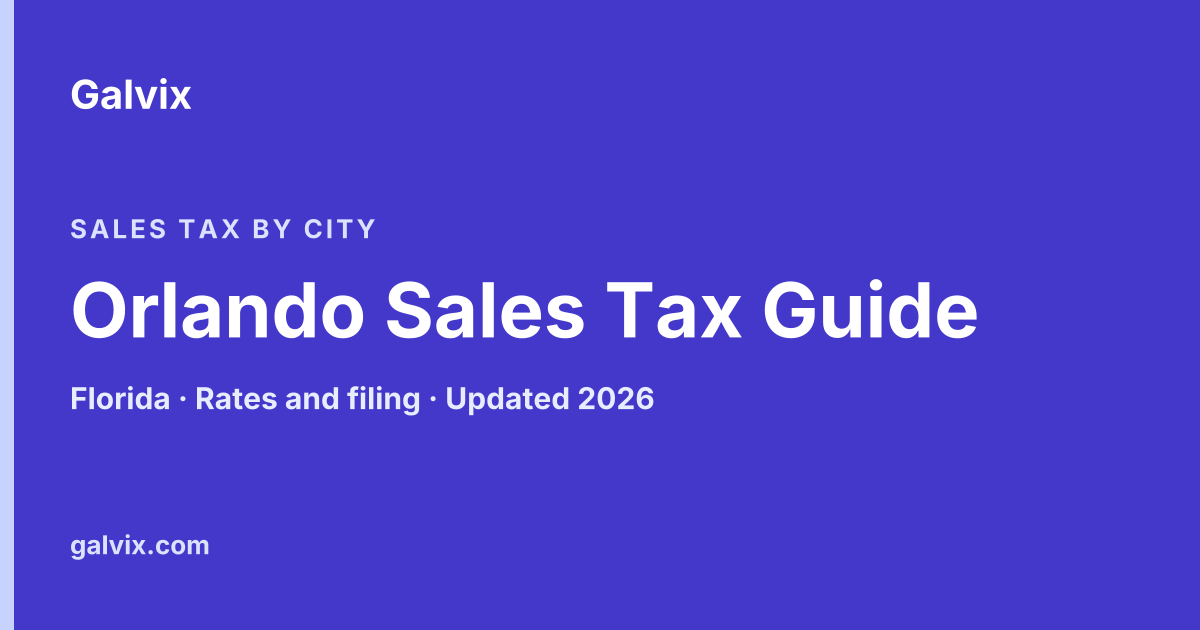 Orlando Sales Tax