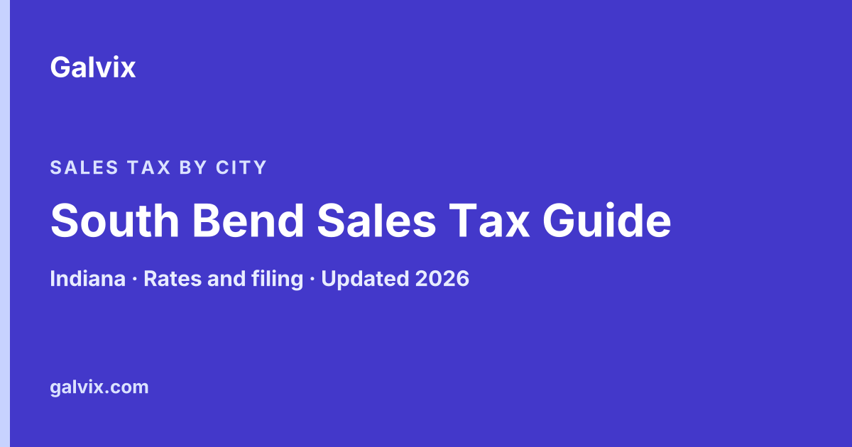 South Bend Sales Tax