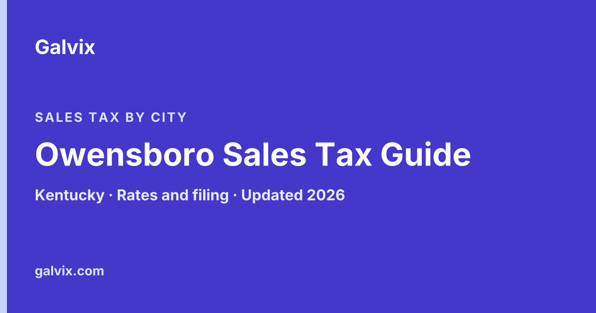 Owensboro Sales Tax