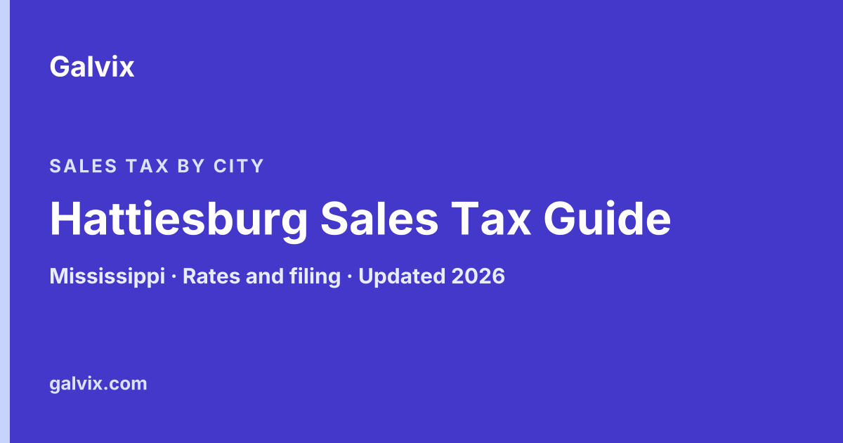 Hattiesburg Sales Tax