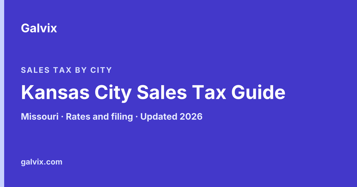 Kansas City, Missouri sales tax guide