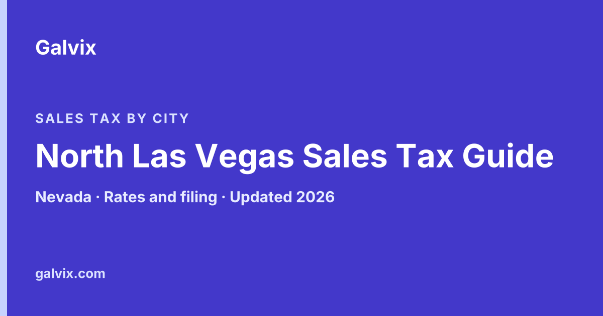 North Las Vegas Sales Tax