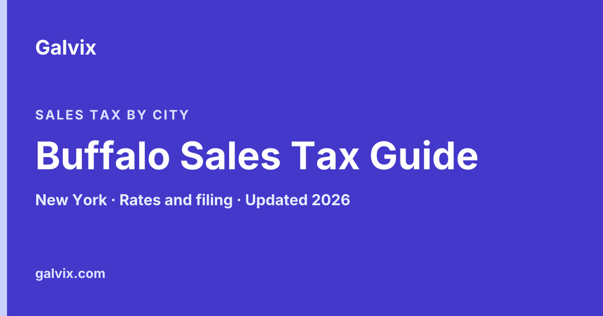 Buffalo Sales Tax