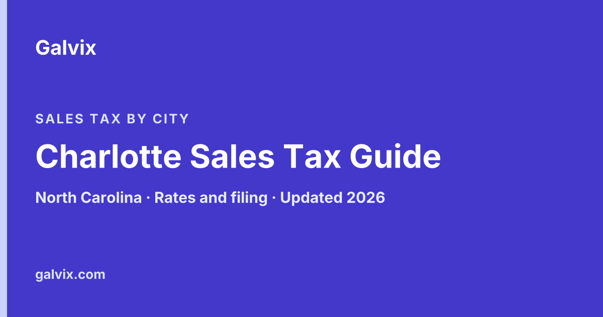 Charlotte Sales Tax