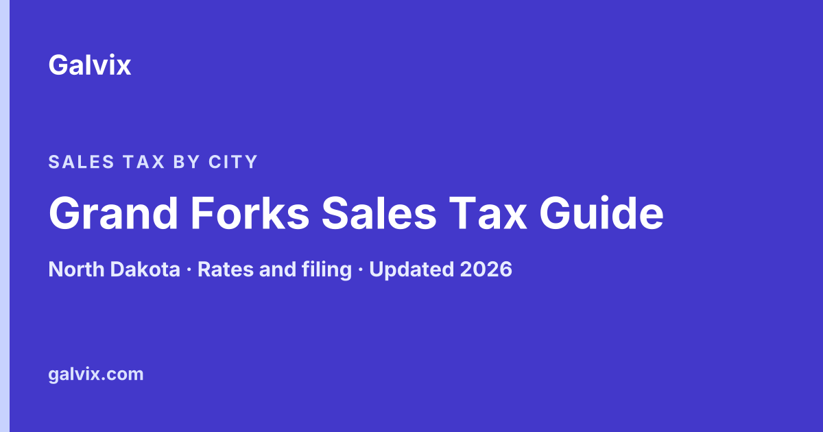 Grand Forks Sales Tax
