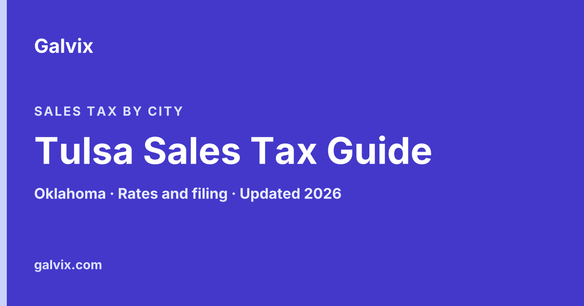 Tulsa Sales Tax