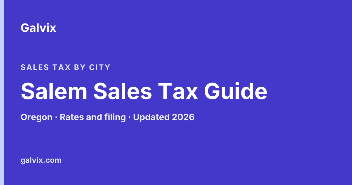 Salem Sales Tax