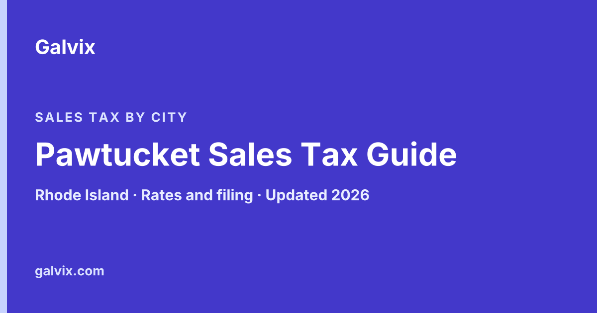 Pawtucket Sales Tax