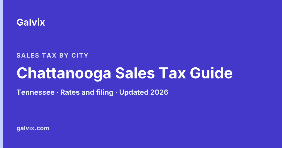Chattanooga Sales Tax