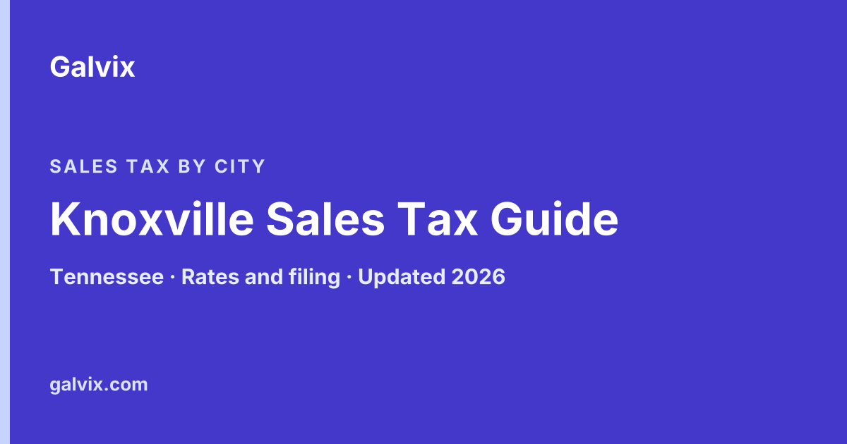 Knoxville Sales Tax