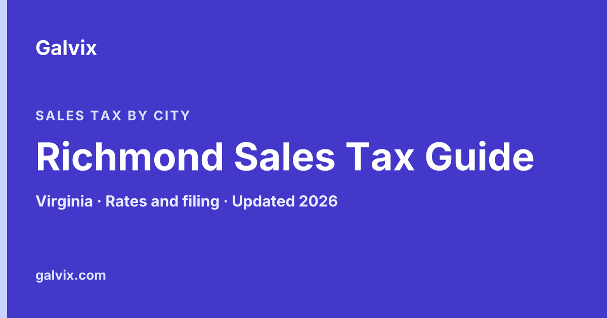 Richmond Sales Tax