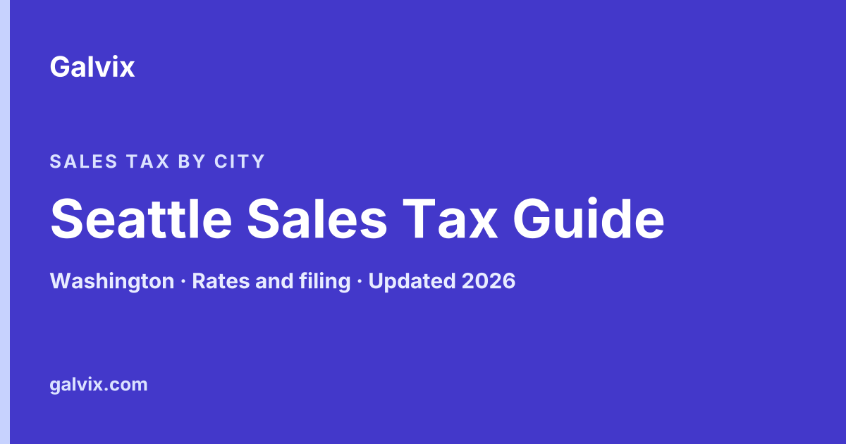 Seattle Sales Tax