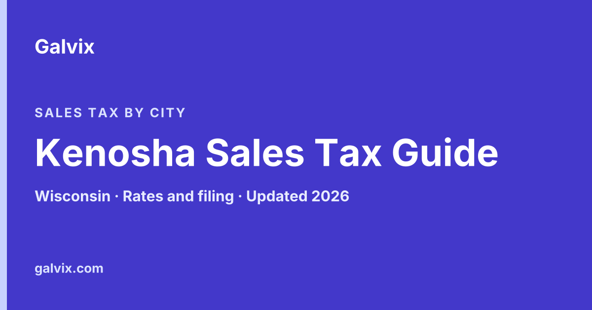 Kenosha Sales Tax