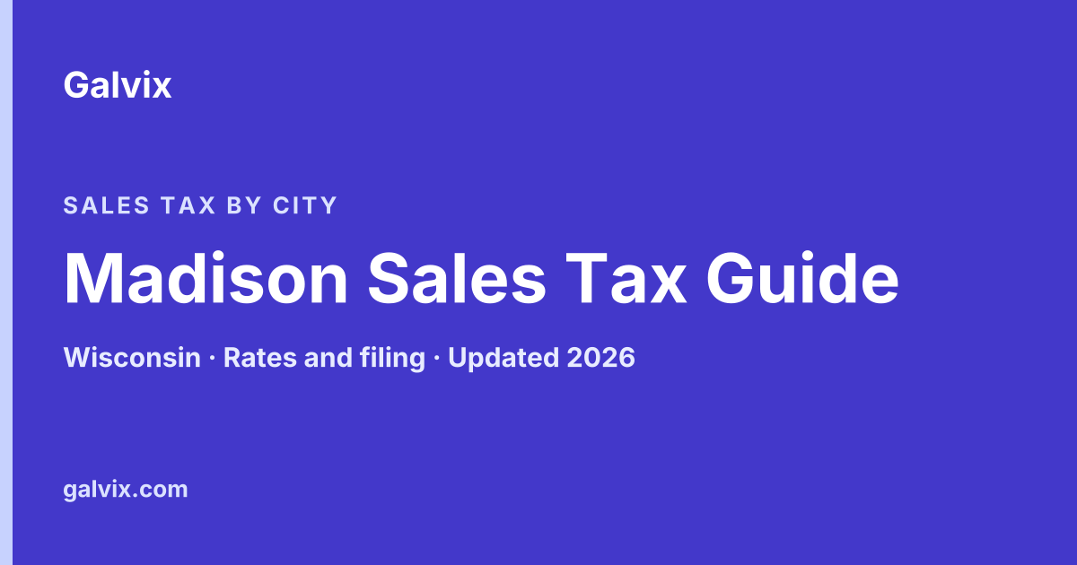 Madison Sales Tax