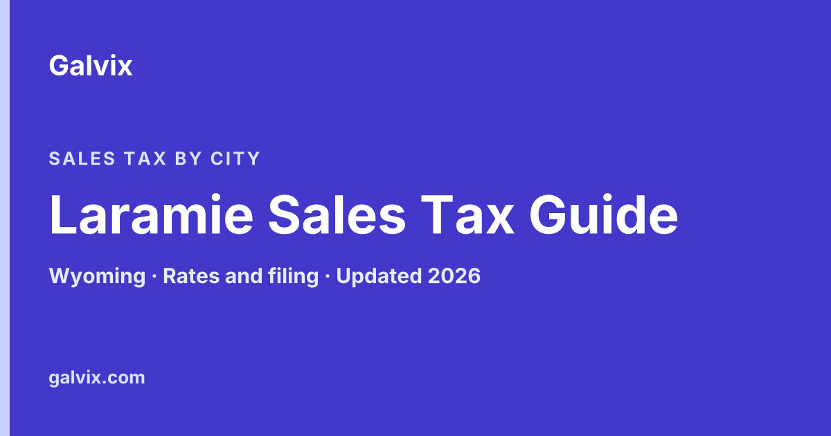 Laramie Sales Tax