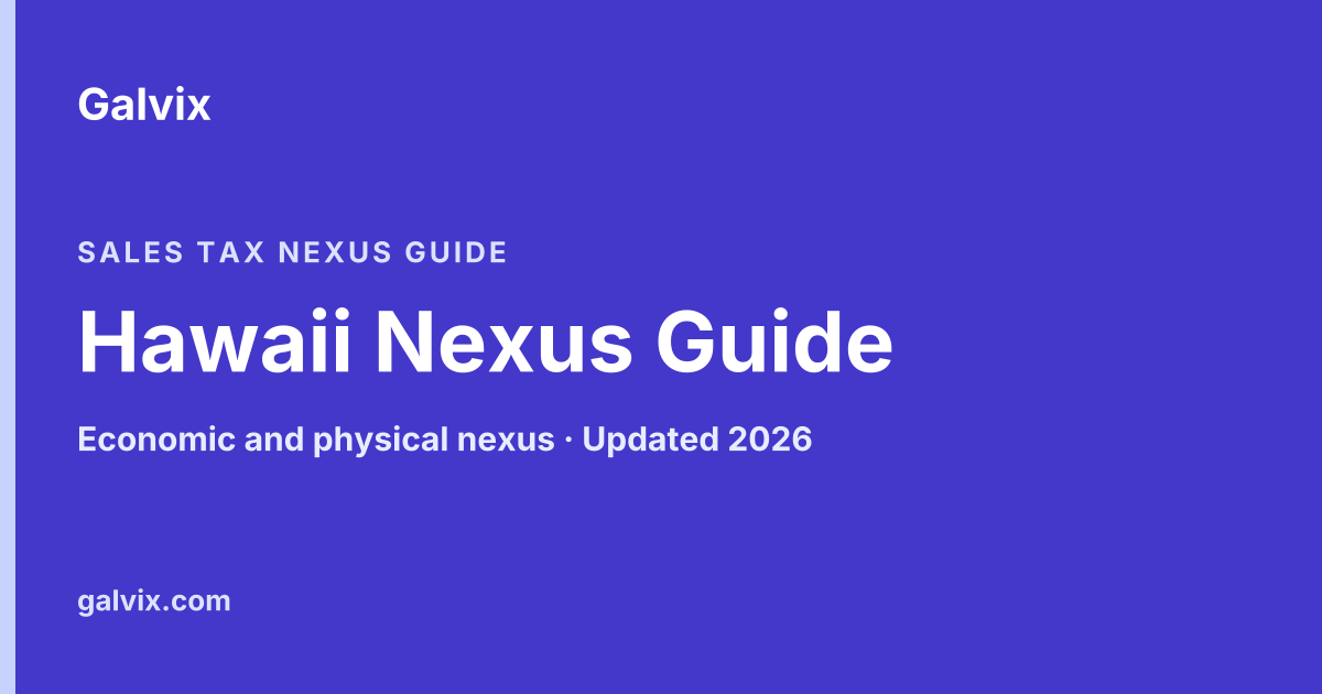 Hawaii Nexus Guide
