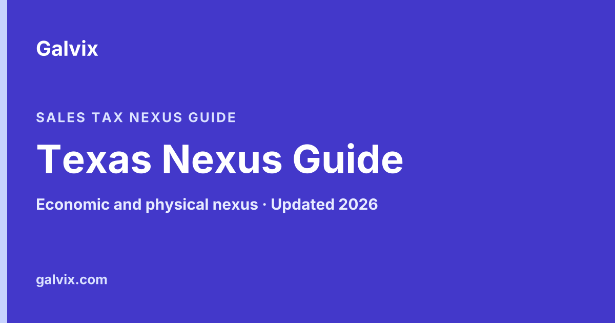 Texas Nexus Guide