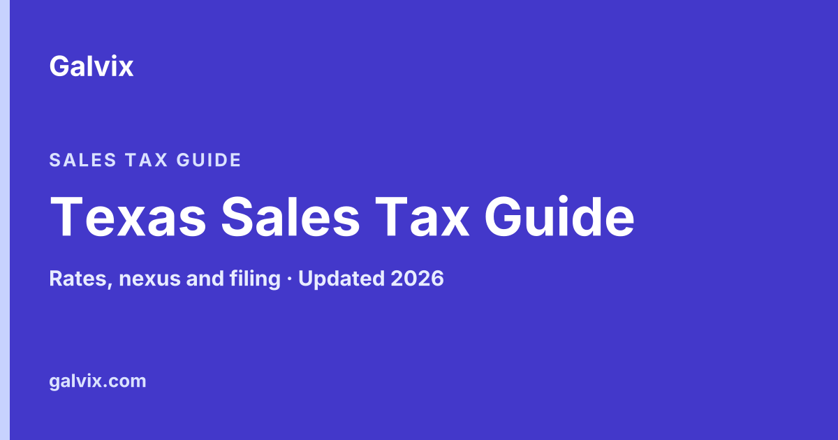 Texas Sales Tax Guide