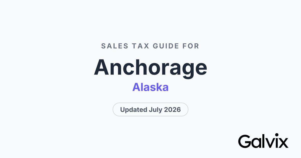 Anchorage Sales Tax