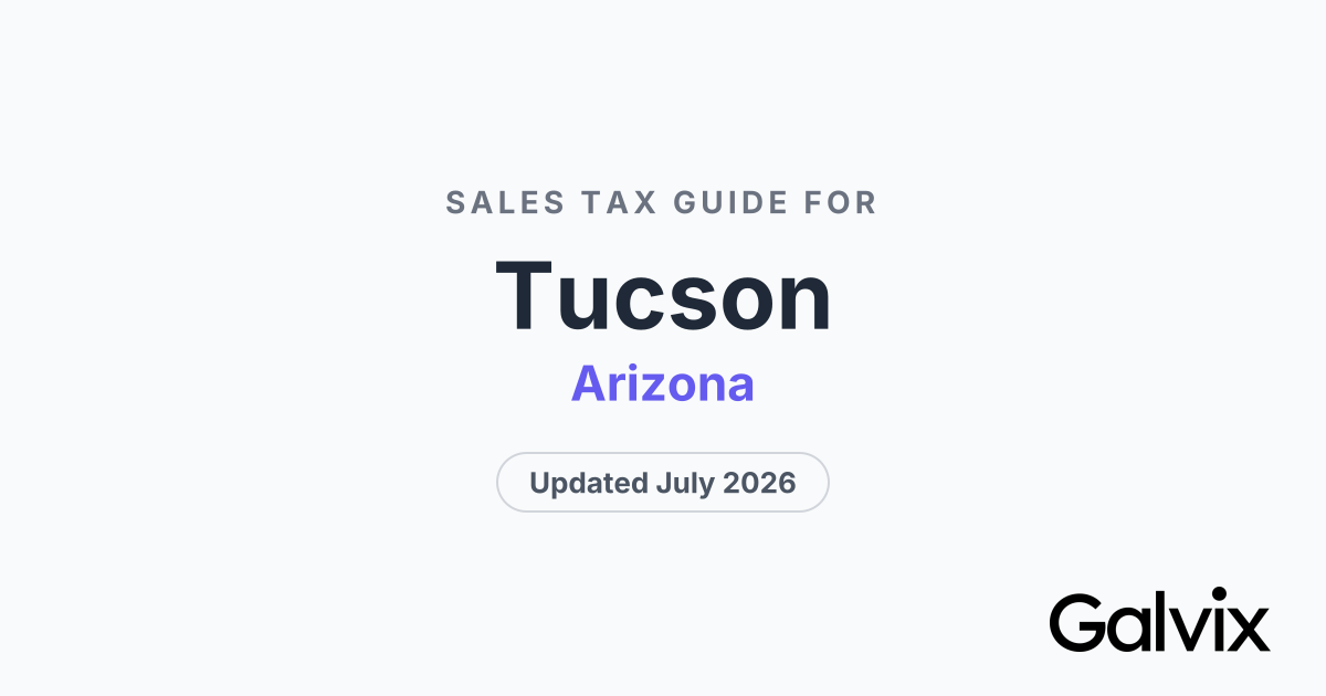 Tucson Sales Tax