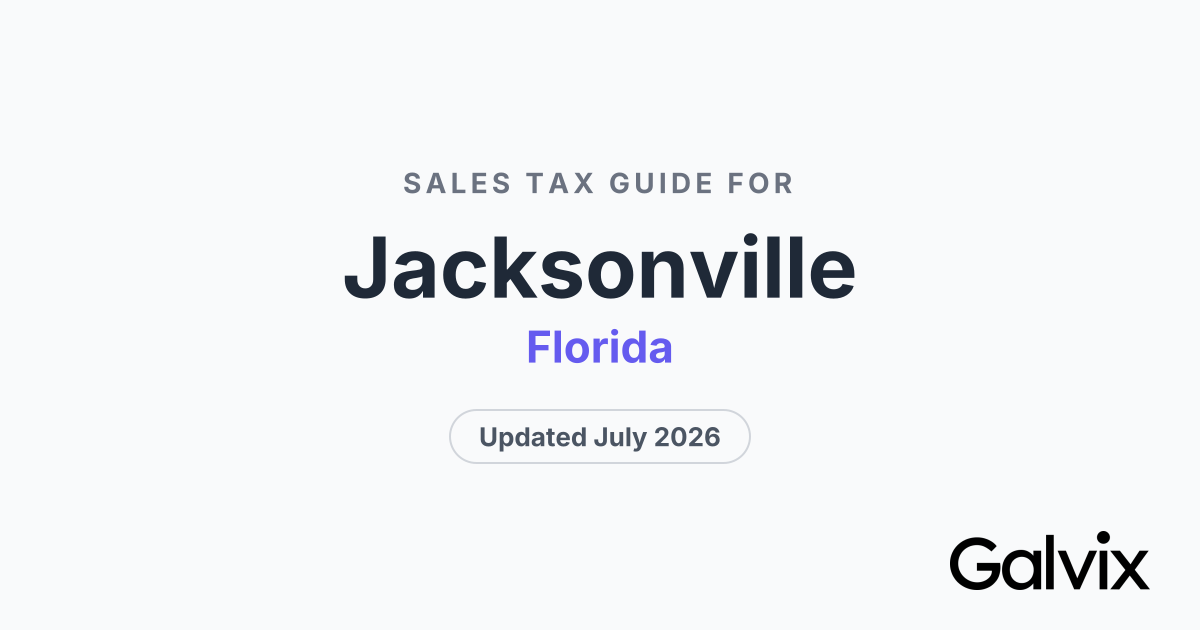 Jacksonville Sales Tax