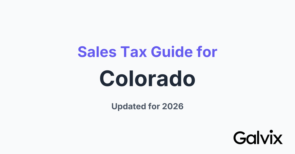 Colorado Sales Tax 2026 Guide and Calculator