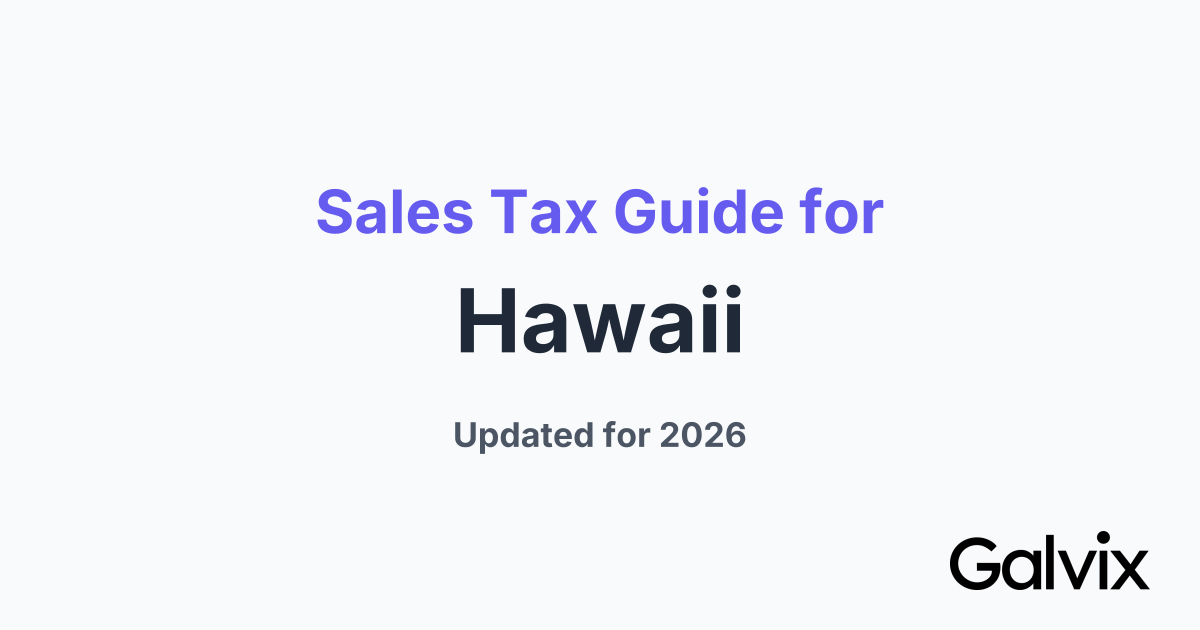 Hawaii Sales Tax 2026 Guide and Calculator