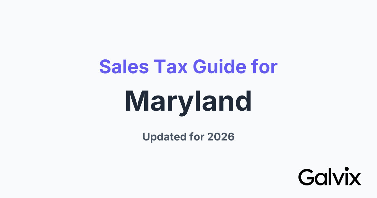 Maryland Sales Tax 2026 Guide and Calculator