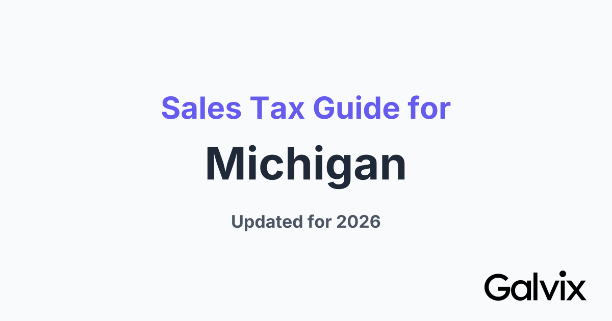 Michigan Sales Tax 2026 Guide and Calculator