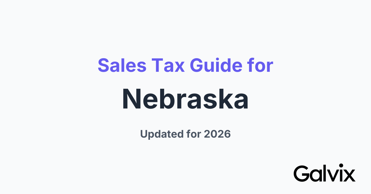 Nebraska Sales Tax 2026 Guide and Calculator