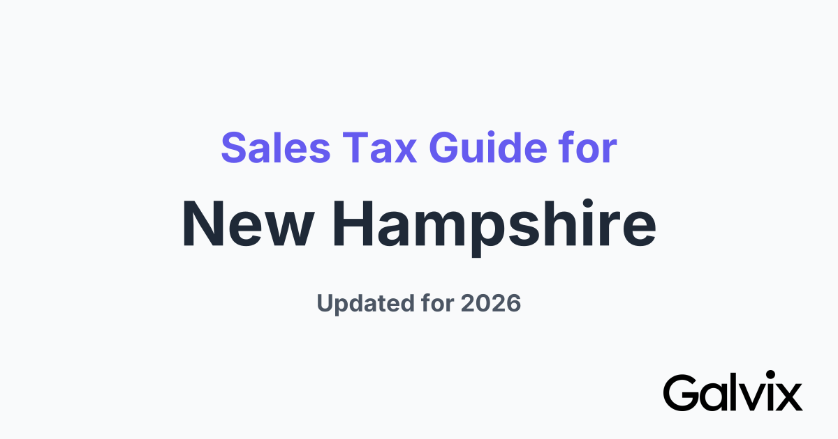 New Hampshire Sales Tax 2026 Guide and Calculator