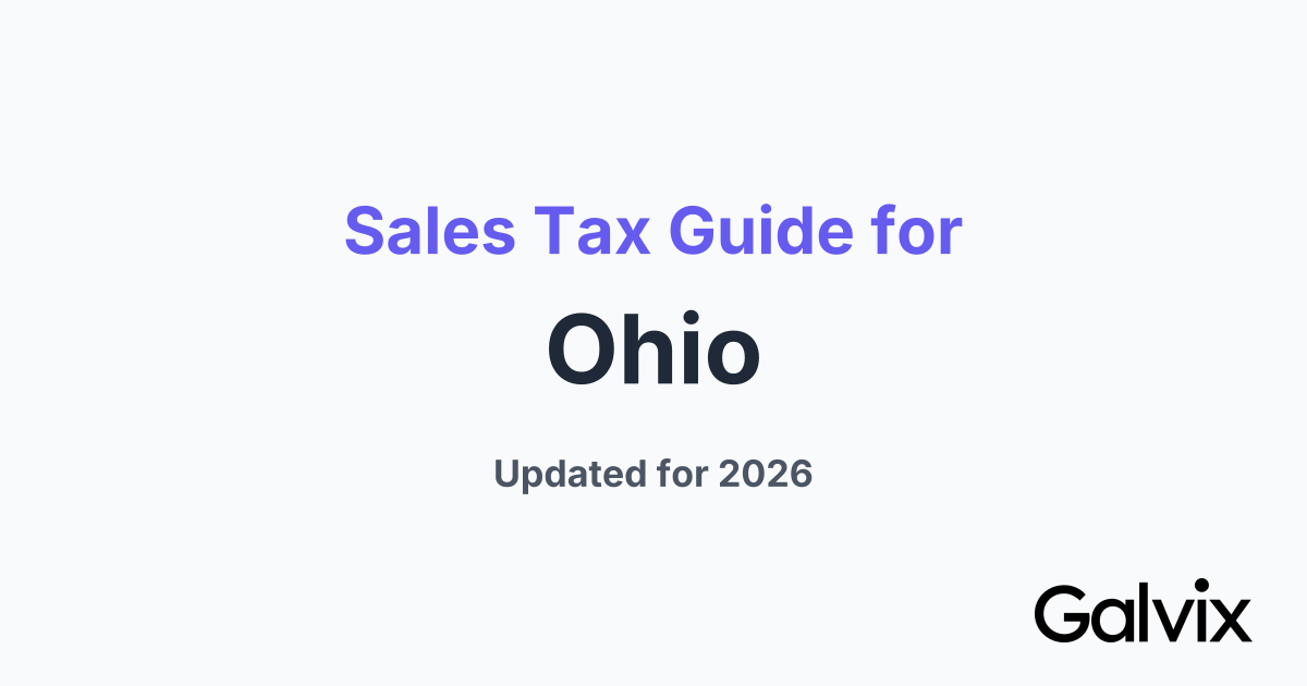 Ohio Sales Tax 2026 Guide and Calculator