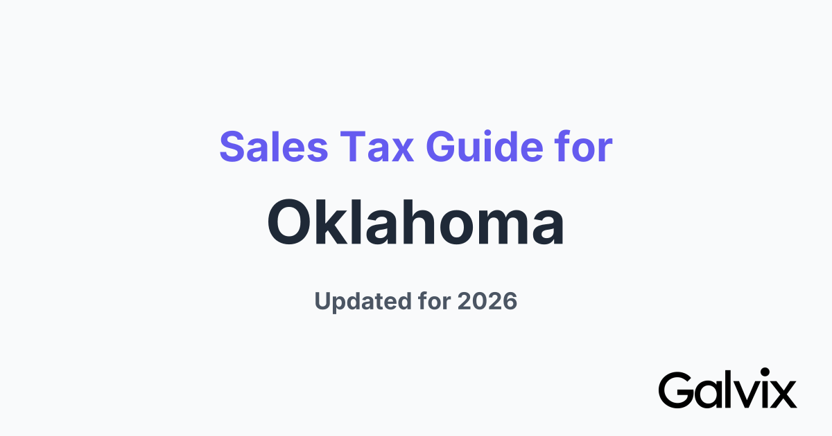 Oklahoma Sales Tax 2026 Guide and Calculator