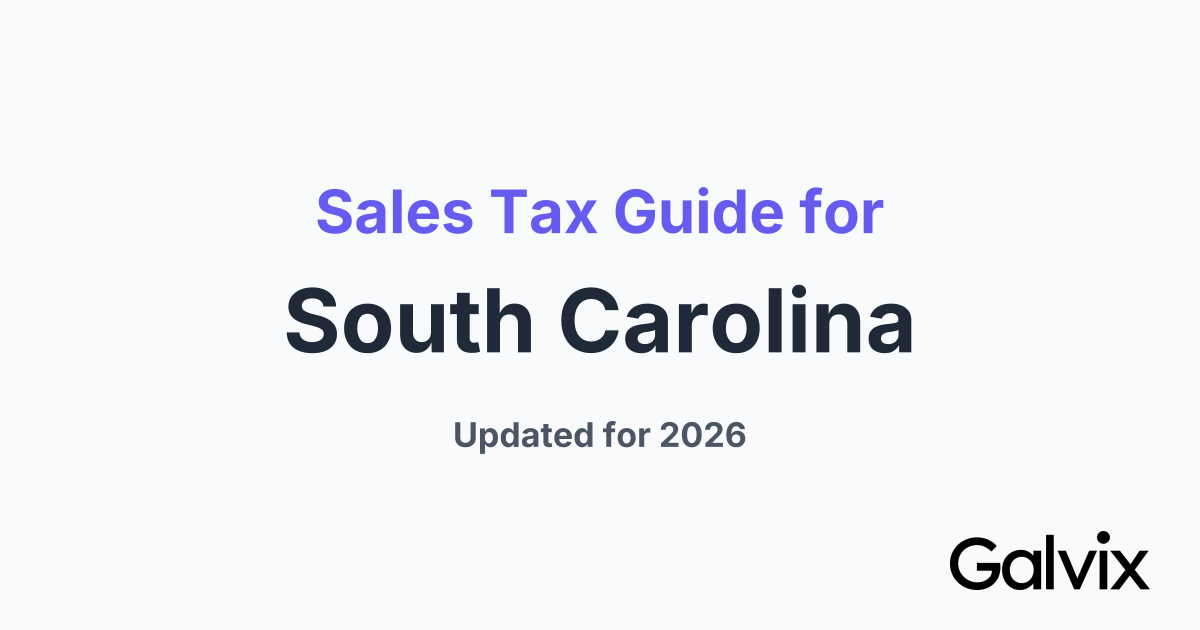 South Carolina Sales Tax 2026 Guide and Calculator
