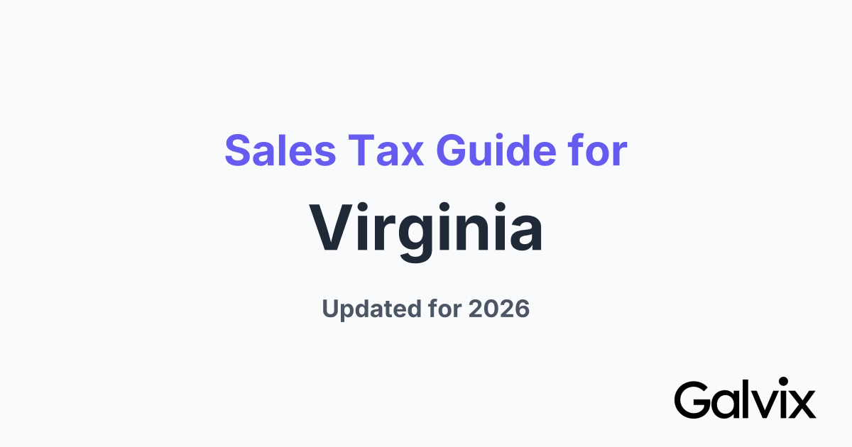 Virginia Sales Tax 2026 Guide and Calculator