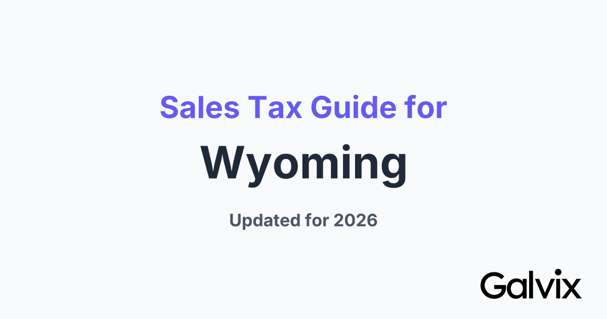 Wyoming Sales Tax 2026 Guide and Calculator